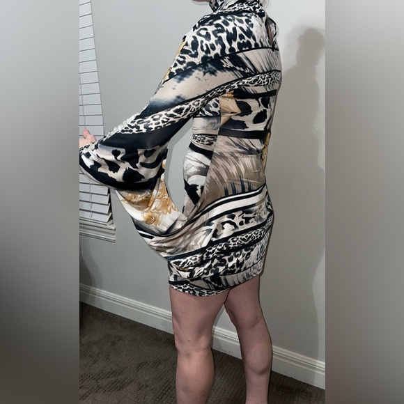 SEXY DIVA Animal Print mini Dress M - Picture 15 of 15